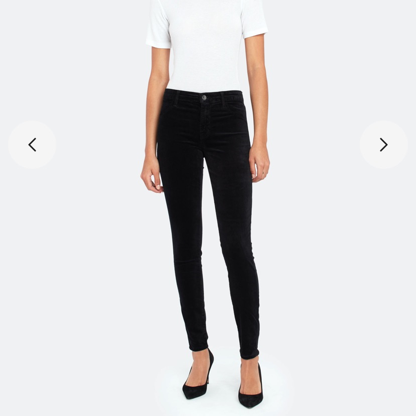 J Brand Corduroy Skinny Stretch Skinny Jeans